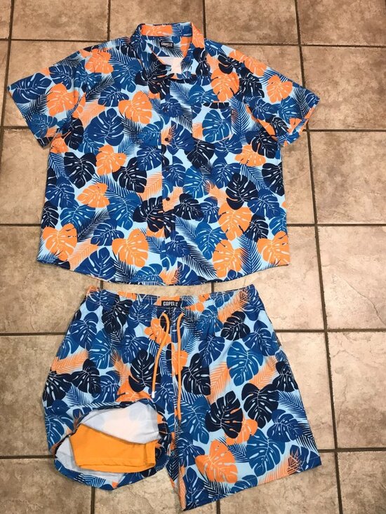 Capelle Other - Men's Capelle Miami Lined Hybrid Compression Shorts Set + Matching Shirt-Size 3X
